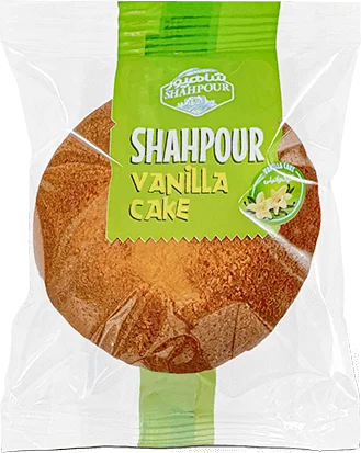 کیک توپی وانیلی شاهپور