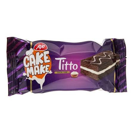 کیک تیتو کاکائویی با کرم خامه مزمز